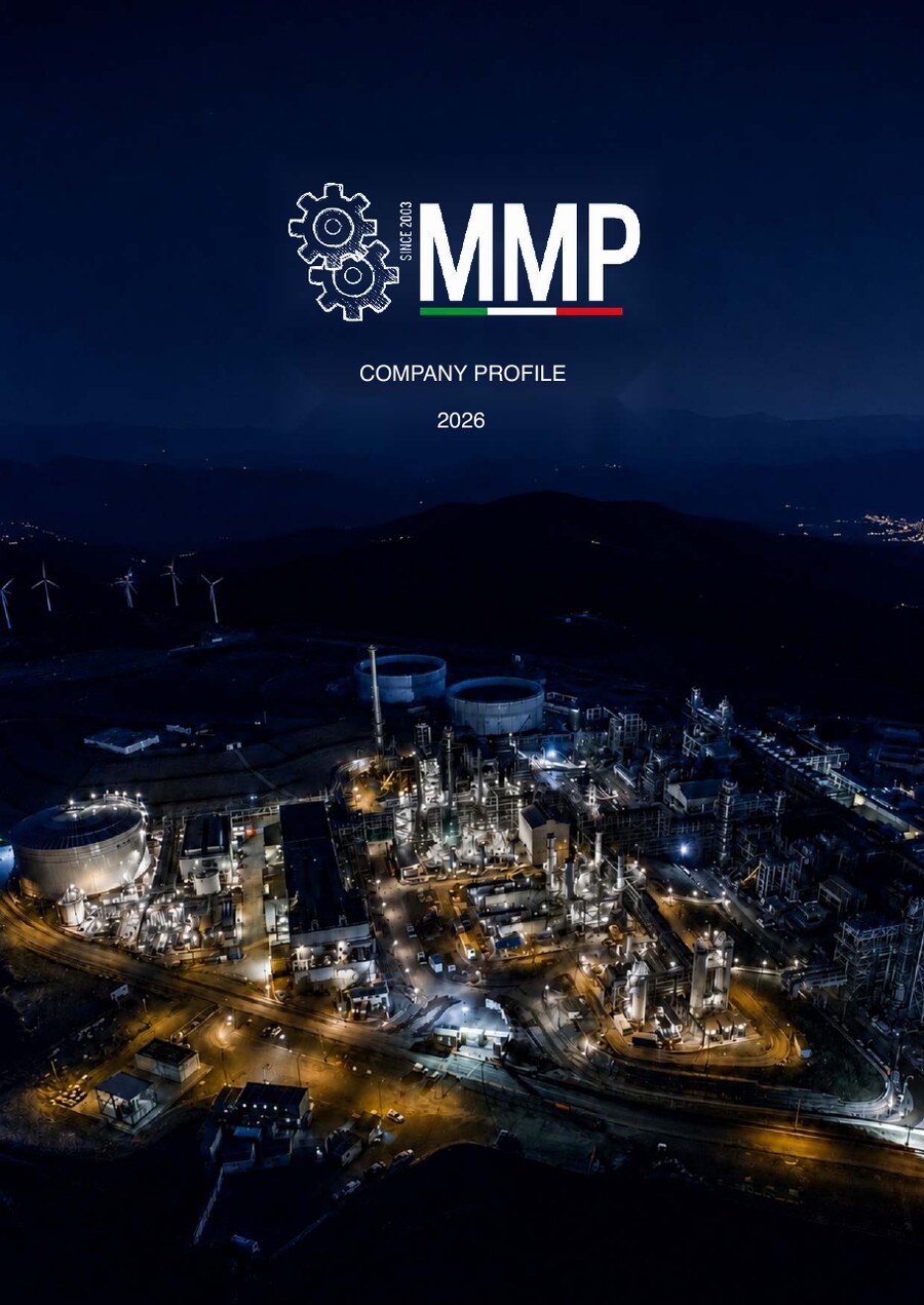 Copertina del Company Profile MMP in Italiano