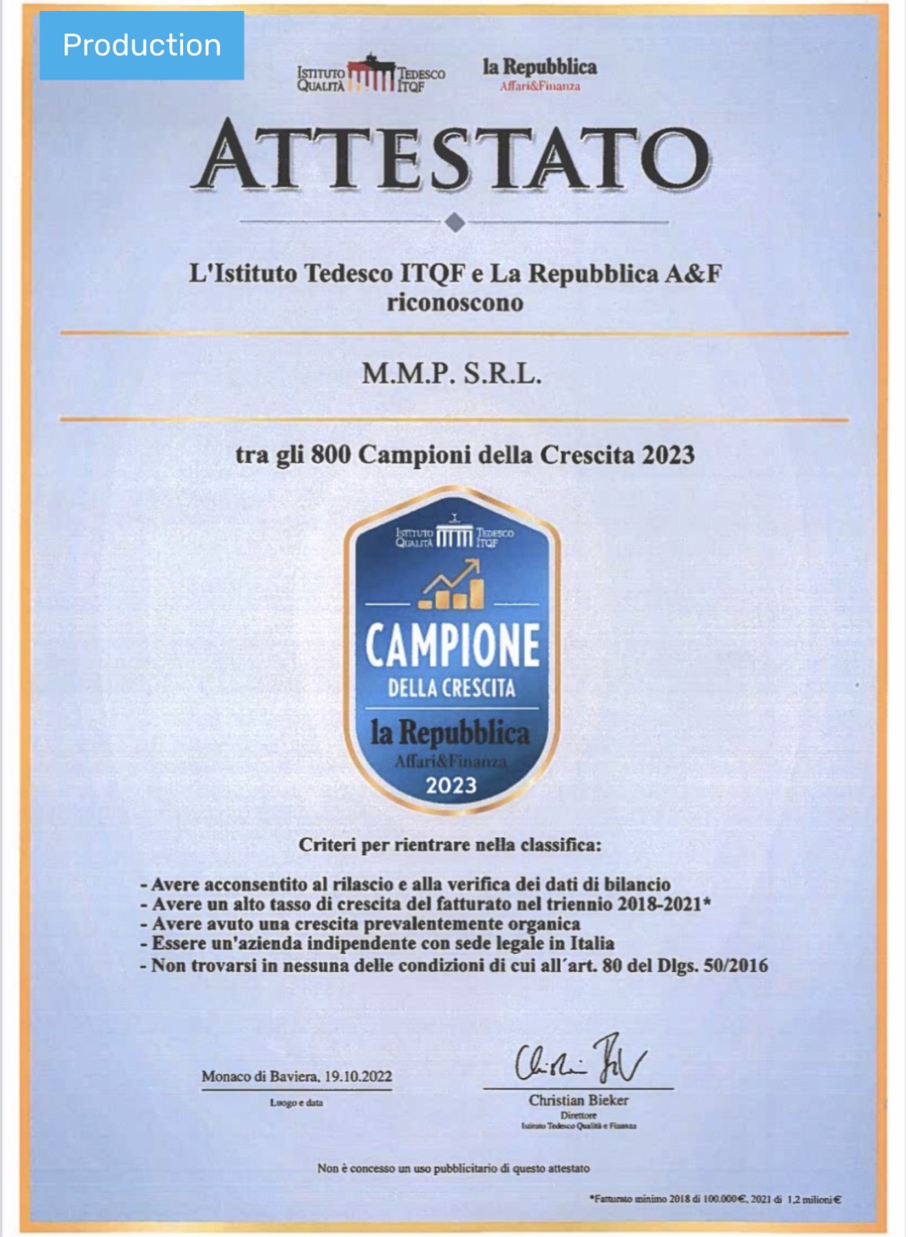 Campioni della Crescita 2023